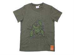 Wheat t-shirt happy army leaf